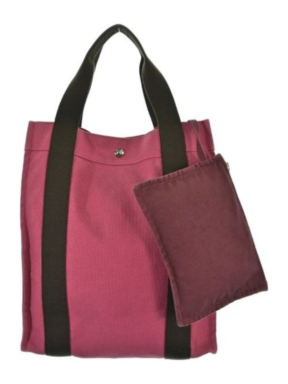 Hermes Sac de Plage Tote Bag Pink